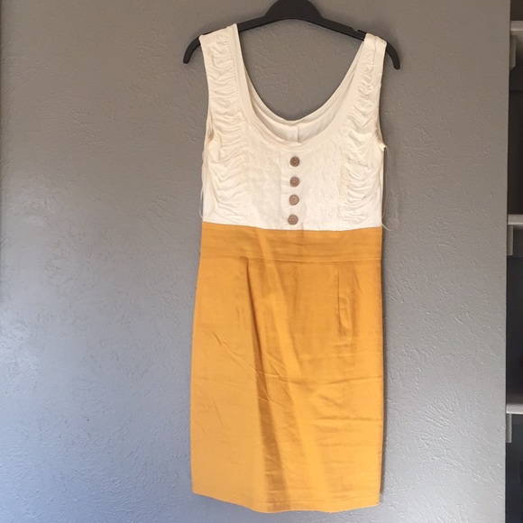 modcloth yellow dress
